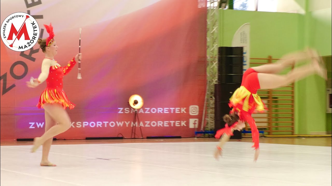 *COPACABANA-Ciasna* - Baton duo senior- Racibórz 2024 - Mażoretki