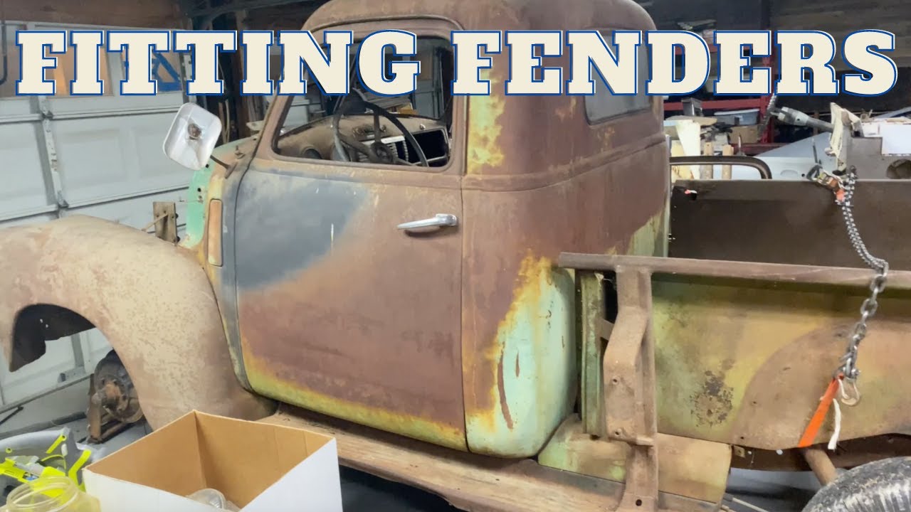 '50 Chevrolet 3100 l Hanging Fenders