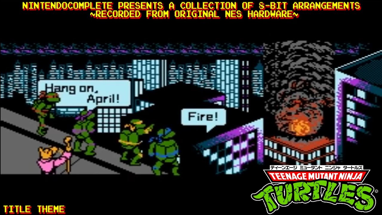 ♫TMNT: The Arcade Game, NES Arrangement Collection - NintendoComplete