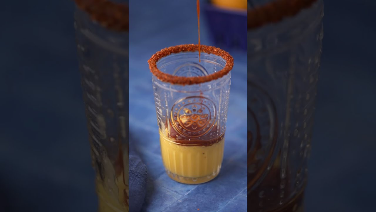 Chamoyada de Mango recipe - Recipe link in description