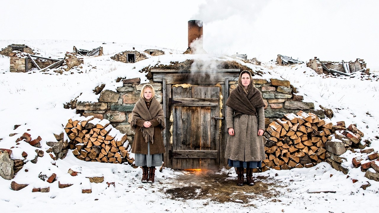 Thrown Out at -30°F, a Mother & Daughter Found a Root Cellar — What They Built Shocked Town