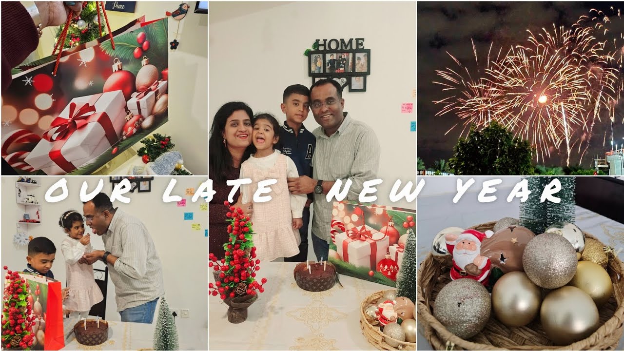 Late New Year Celebration | Evening In My Life | Family Vlog | Fire Works 🧨