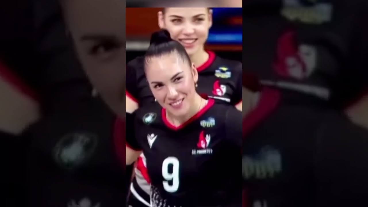 So beautiful funny girl Volleyball Girls 