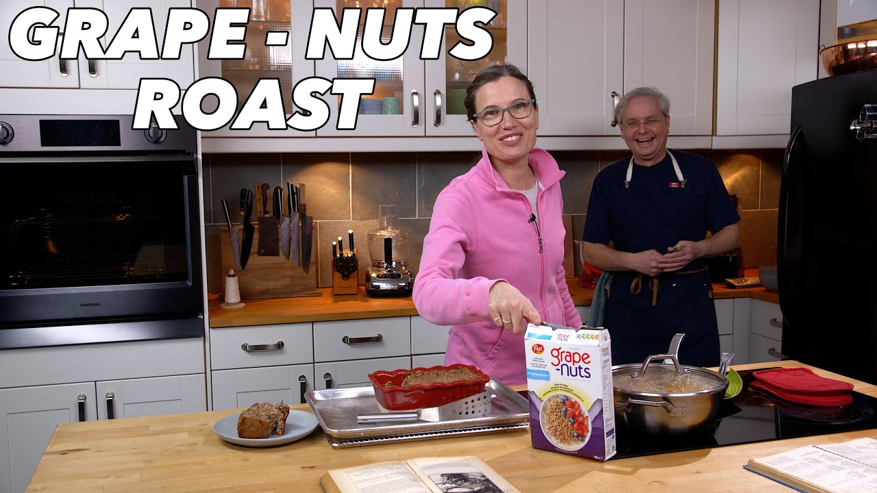 Depression-Era Cooking: Grape Nut Roast Recipe | Old Cookbook Show