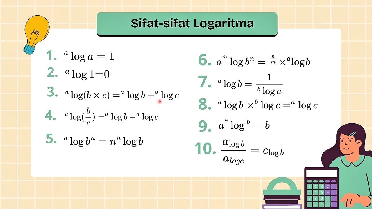 SIFAT SIFAT LOGARITMA SMANSABA