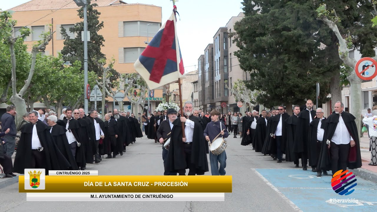 Día de la Santa cruz PROCESIÓN Hermandad de BALLESTEROS de la Santa CRUZ Cintruénigo 2025