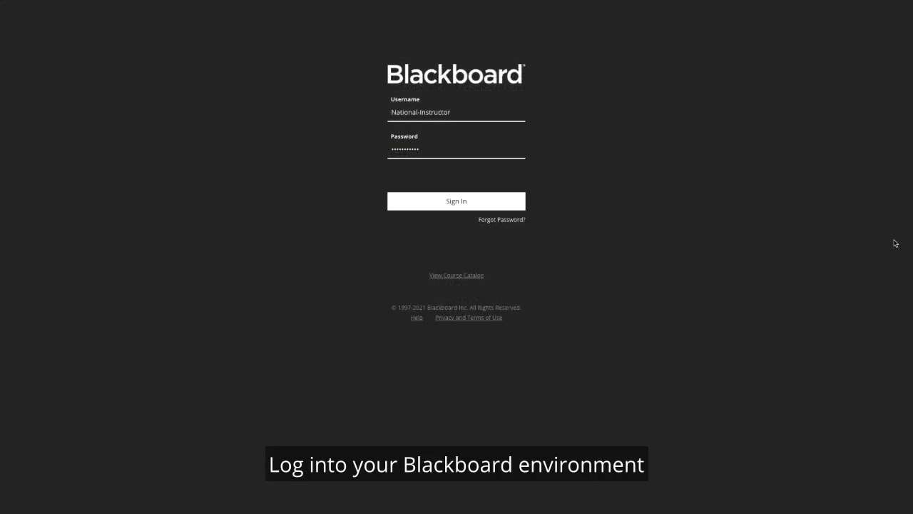 Blackboard SaaS LTI 1.3 Integration User Guide