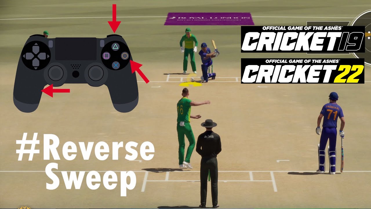 How to Play Unorthodox Shots in Cricket 22 & Cricket 19 | Dilscoop | Helicopter Shot | Reverse Sweep