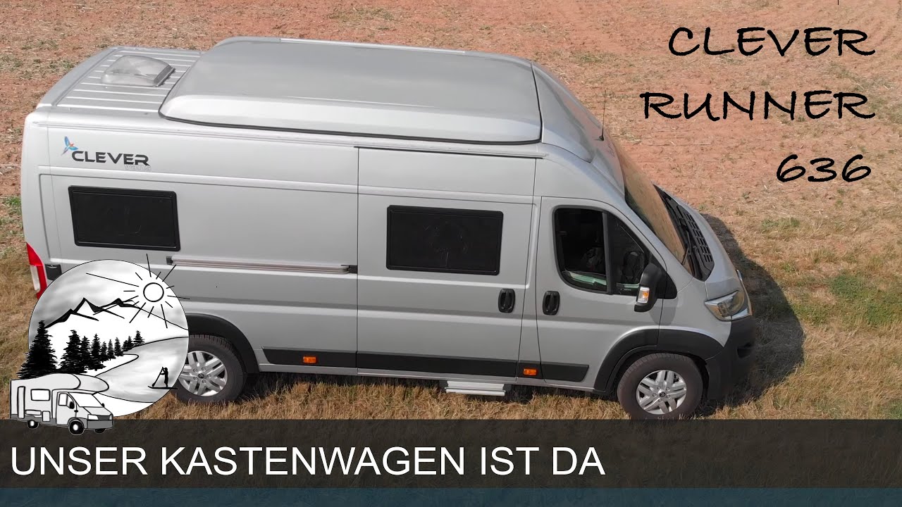 Unser Kastenwagen ist da - Clever Vans Runner 636