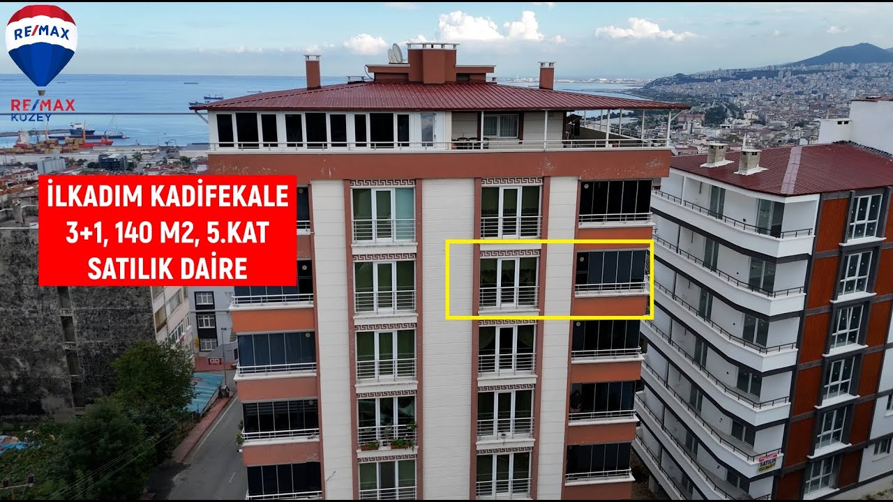 SAMSUN İLKADIM'DA SATILIK 3+1 DAİRE