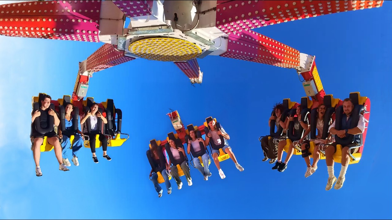 Seat Rips From Amusement Ride in Midair