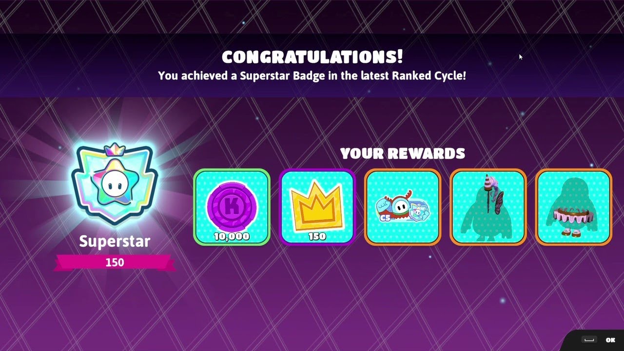 Fall Guys Ranked Knockout - Bonus Episode: Recieving the Rewards and Replaying All the Wins!
