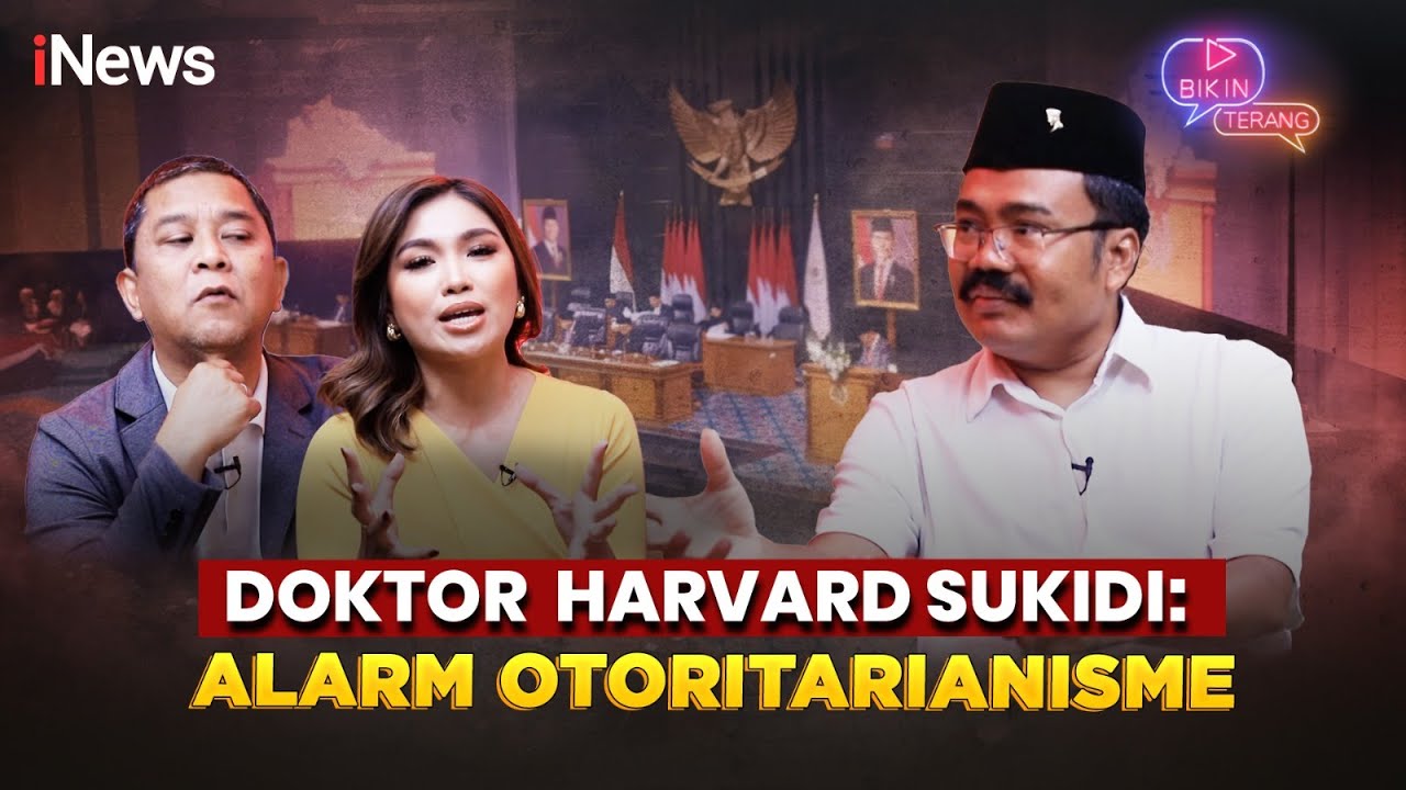 Doktor Lulusan Harvard Sukidi Bicara Alarm Otoritarianisme | Bikin Terang