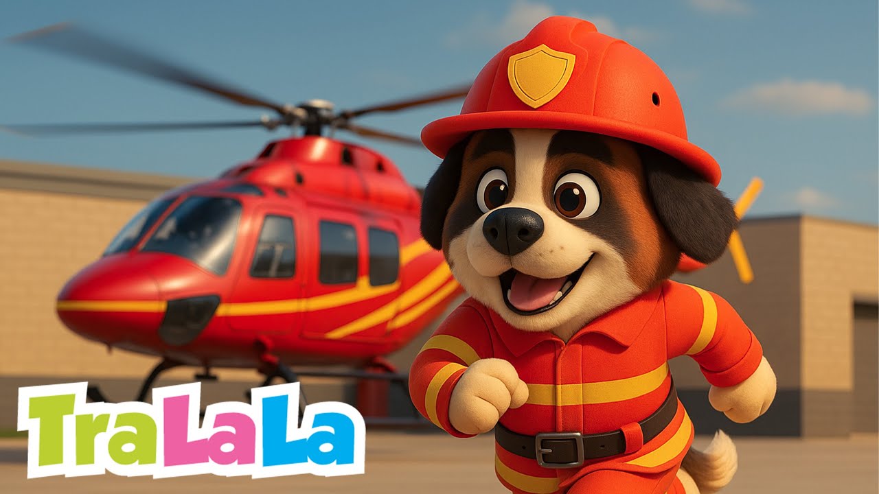 Pompierul Costinel 🚒 | Nino Nino | C&acirc;ntec Animat Educativ pentru Copii | C&acirc;ntece TraLaLa