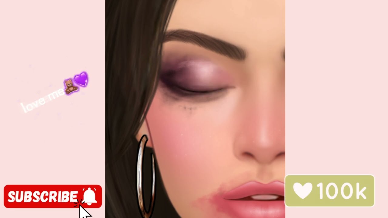 @smilebam_official @柚萌ーyumeー @craftandmakeup  @smilebam_official #makeup #asmr video 😇makeup