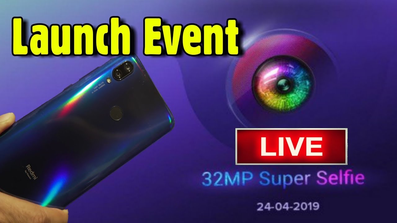 Redmi Y3 launch event with Redmi 7 Launch with its first look and official specification