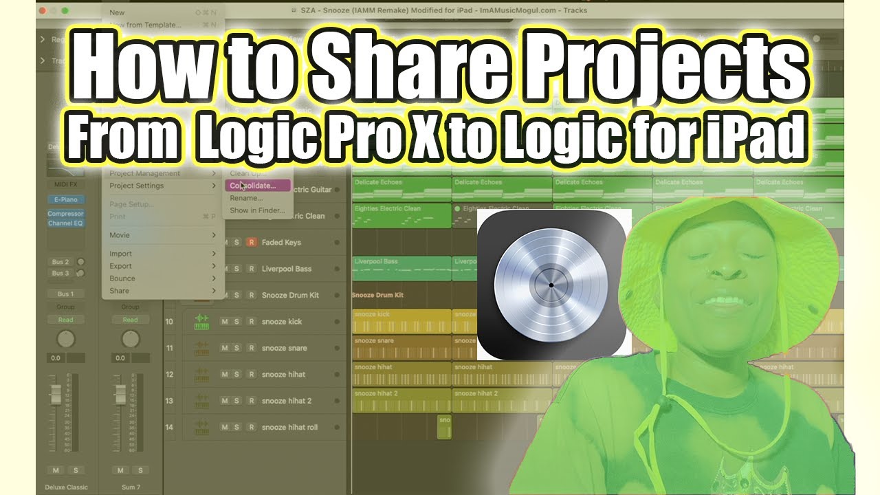 Sharing Logic Pro X Projects to Logic Pro for iPad: A Step-by-Step Guide