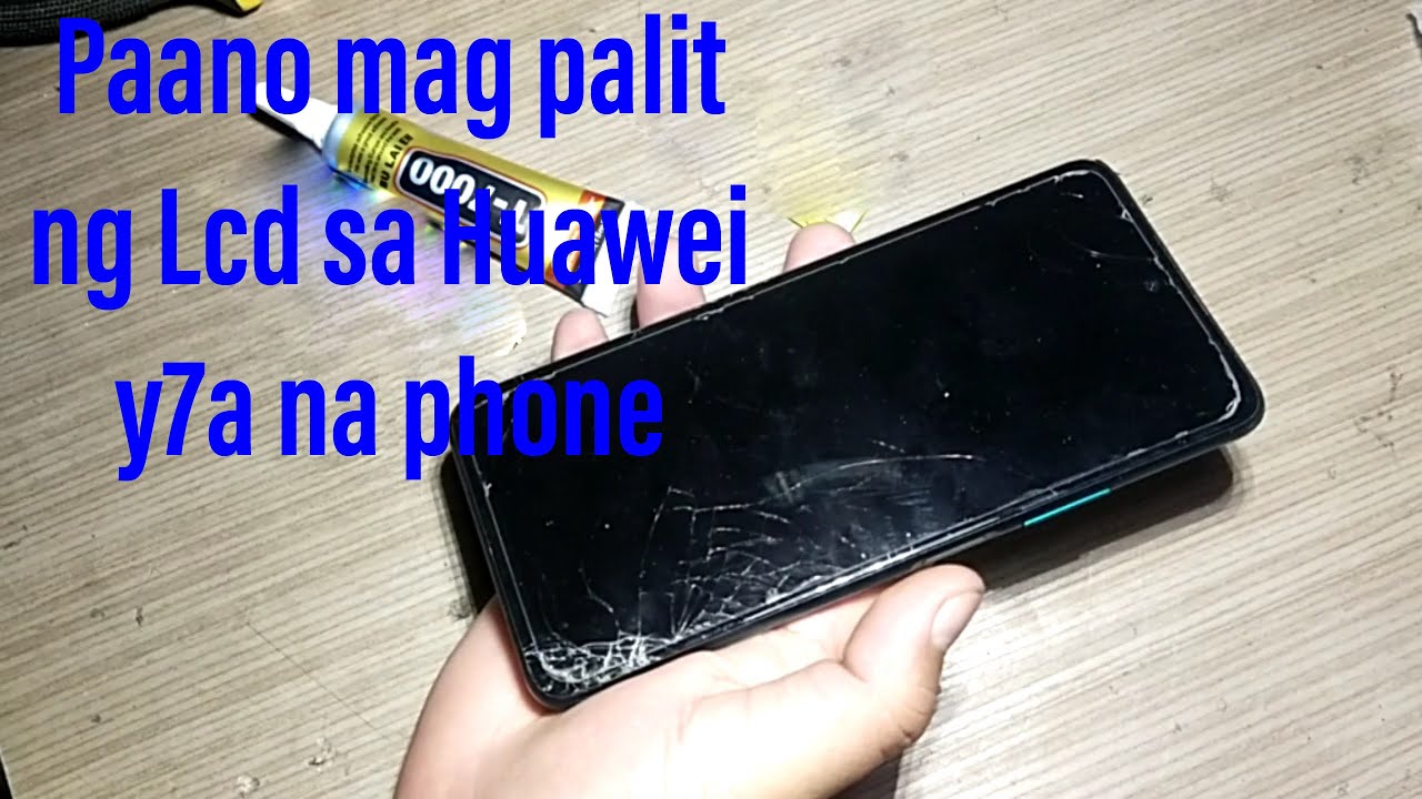 Paano mag palit ng Lcd sa Huawei y7a na phone. (Diy)