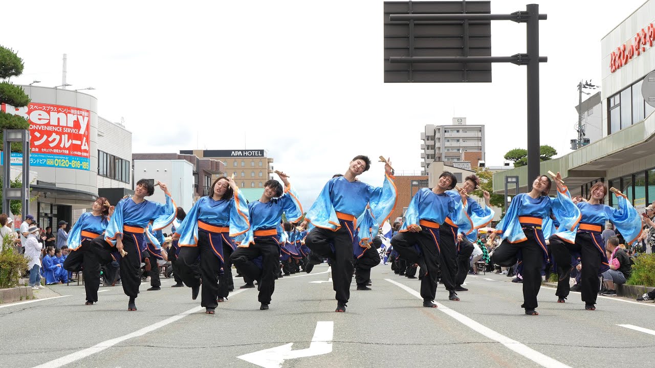 秋田大学よさこいサークル よさとせ歌舞輝『イヤサカAKITA』 📍ヤートセ秋田祭 (通町第3会場) 2024-06-23T11:18