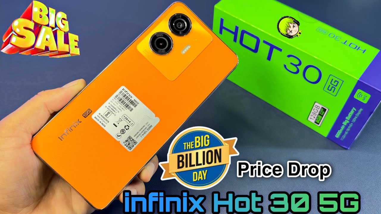 Infinix Hot 30 5G 🔥Unboxing || Flipkart Big billion day Sale || Price Drop || Full Details in hindi