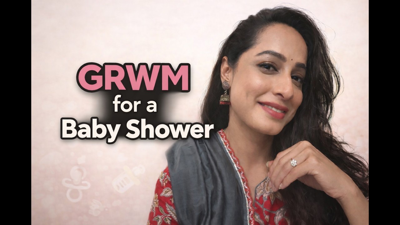 Get Ready With Me for a Friend's Baby Shower | Classy & Traditional Look