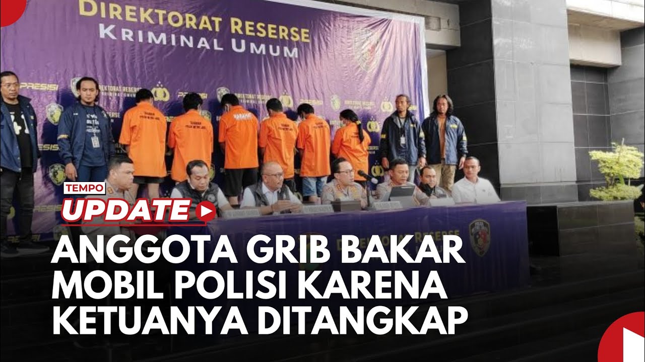 Anggota GRIB Bakar Mobil Polisi di Pondok Ranggon karena Ketuanya Ditangkap