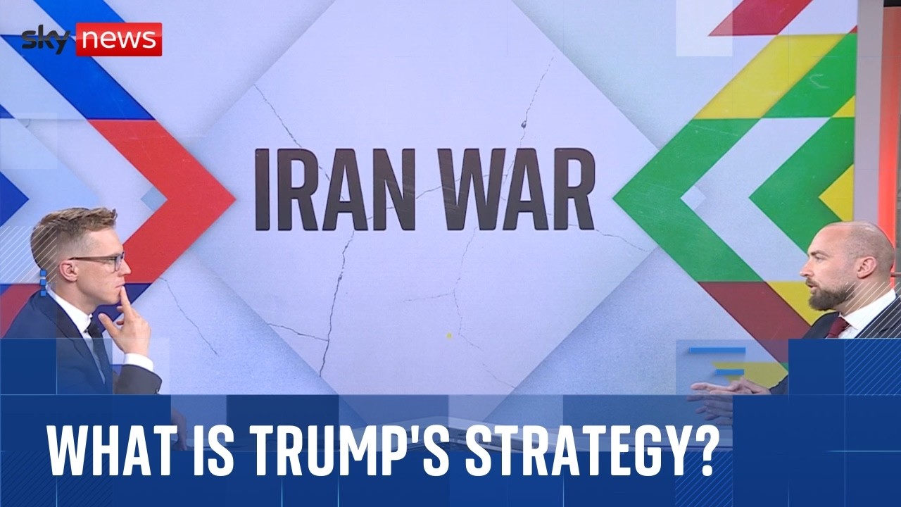 What is the United States strategy for the Iran war?