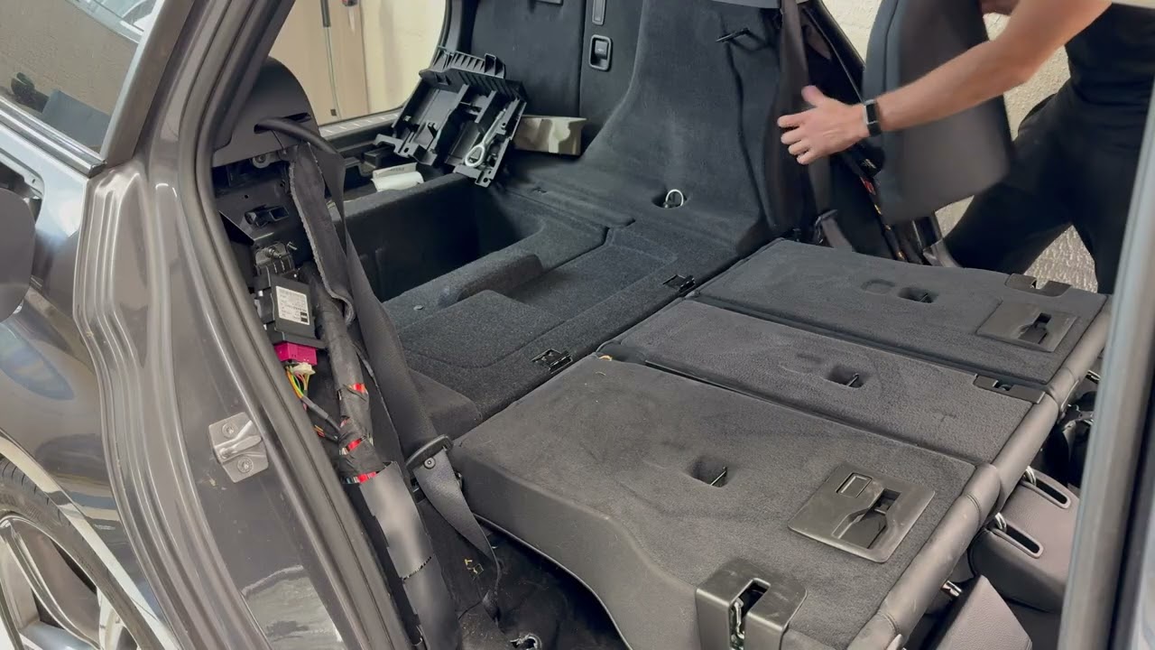 BMW 1 2 3 Series 3 Series Estate F31 Rear Seat Removal How To Remove DIY