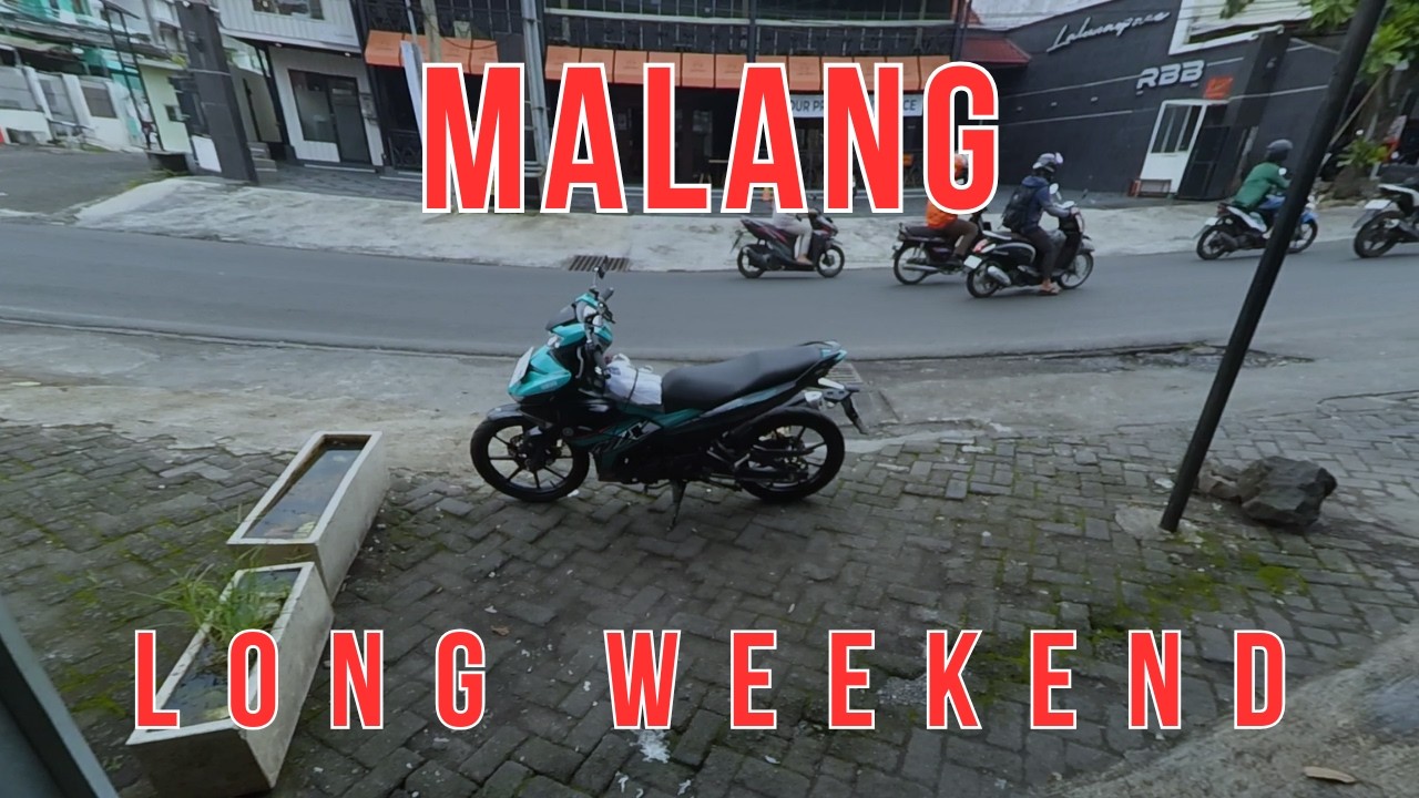 Malang LONG WEEKEND! | Sam Mahli Motovlog #mxking