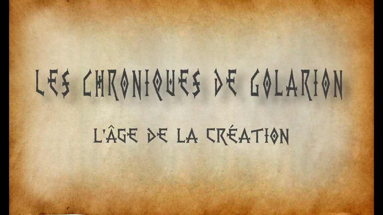 Chroniques de Golarion - Ep. 1 - L'Histoire