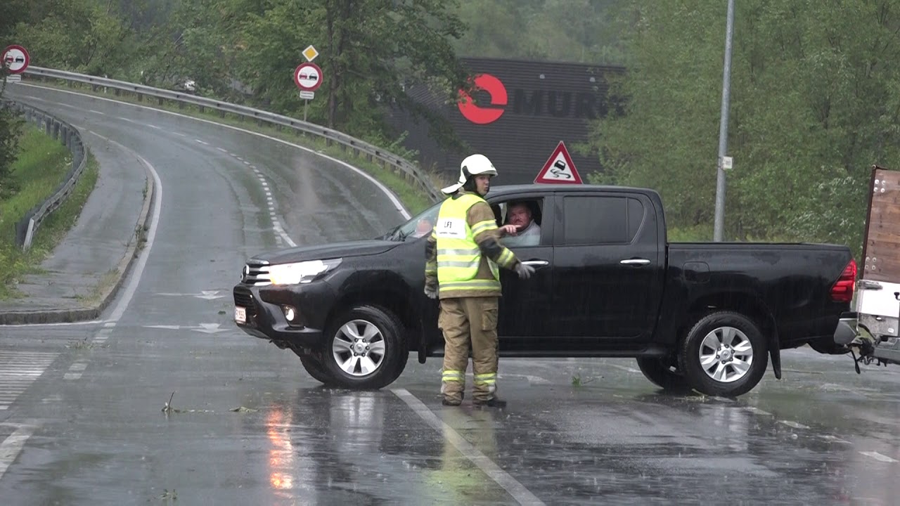 Unwetter in Frastanz