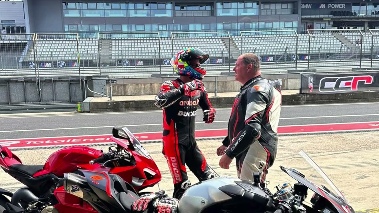 Ducati 4U Nürburgring - Training mit Chaz Davis