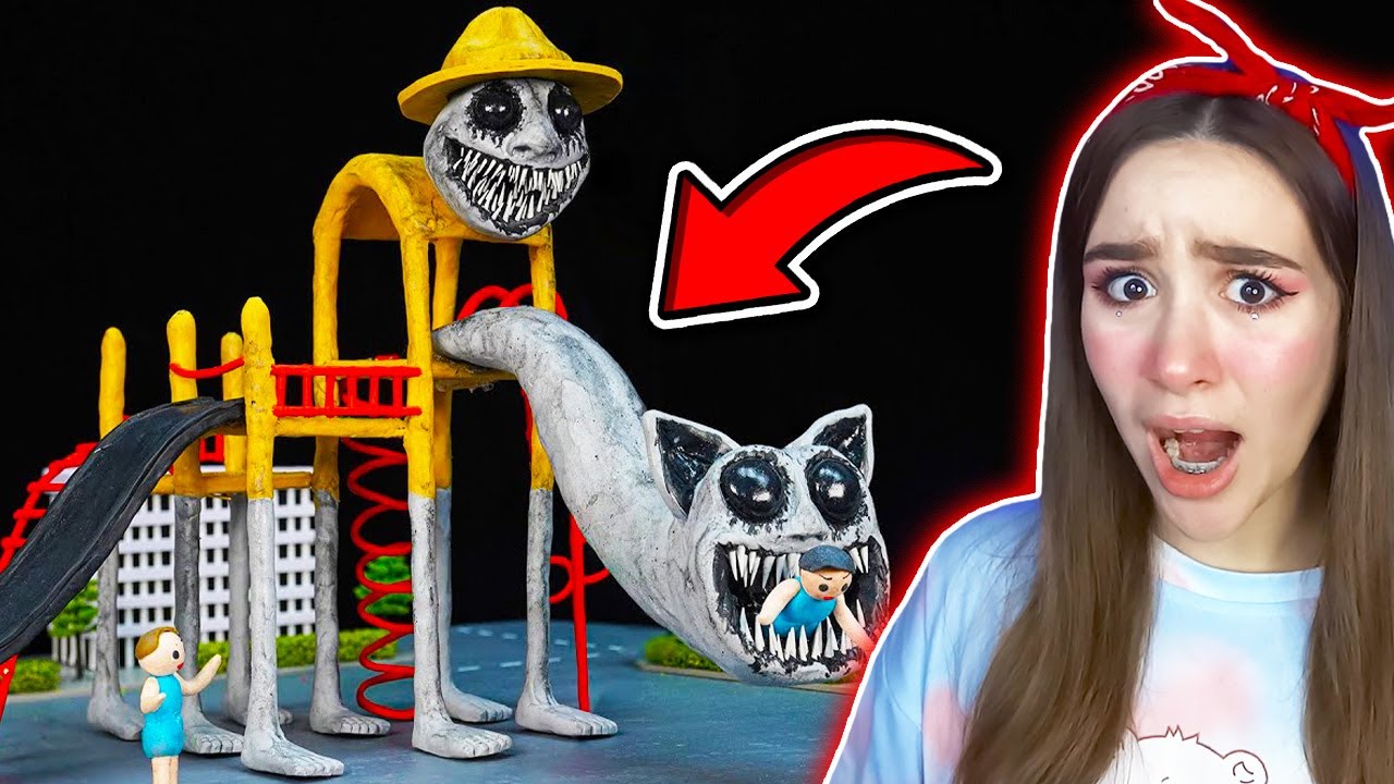 НЕ ВЗДУМАЙ ЛЕПИТЬ ГОРКУ ПОЖИРАТЕЛЬ ZOONOMALY 😱 в Реальной Жизни