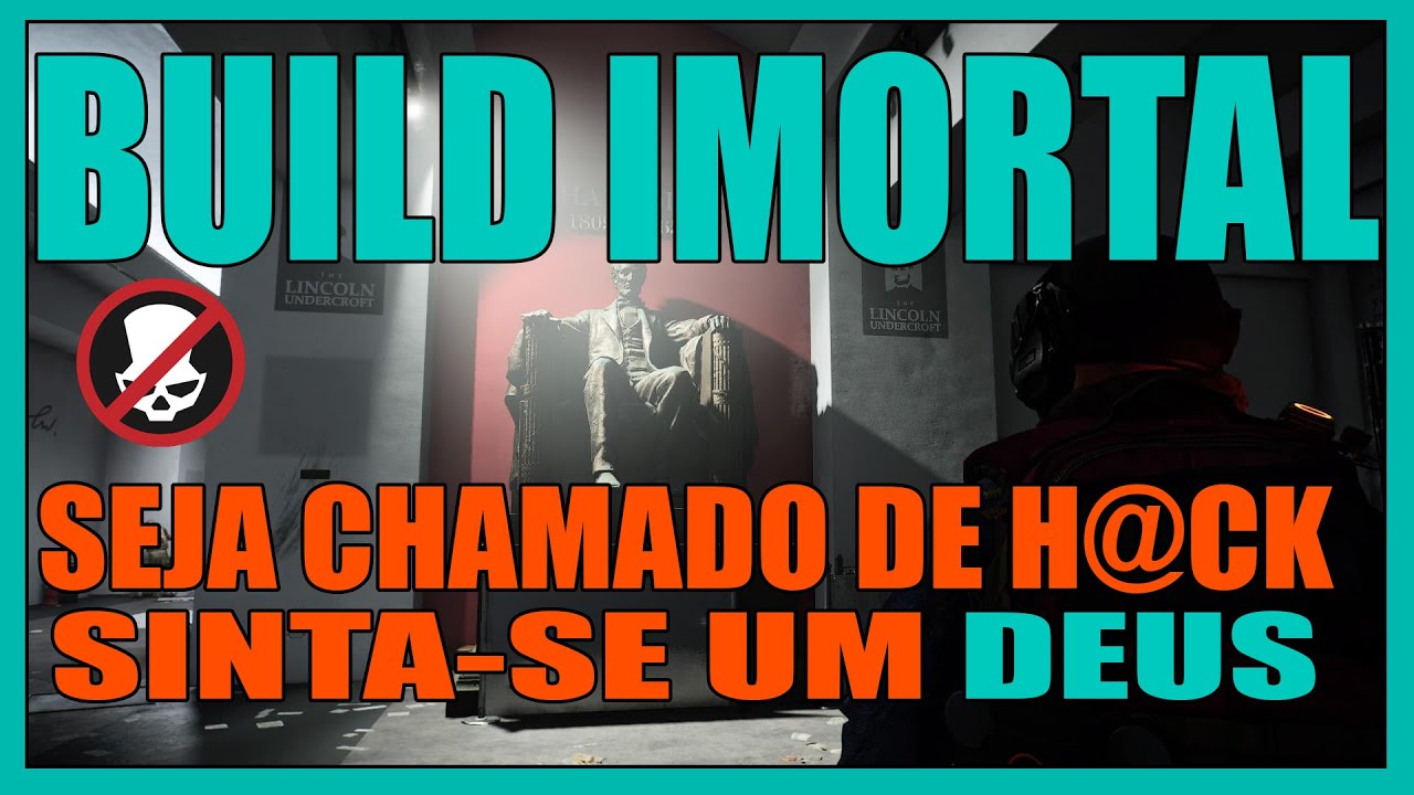 THE DIVISION 2 / BUILD IMORTAL / SEJA CHAMADO DE H@CK E SINTA-SE UM DEUS /77% PROTEÇÃO CONTRA ELITES