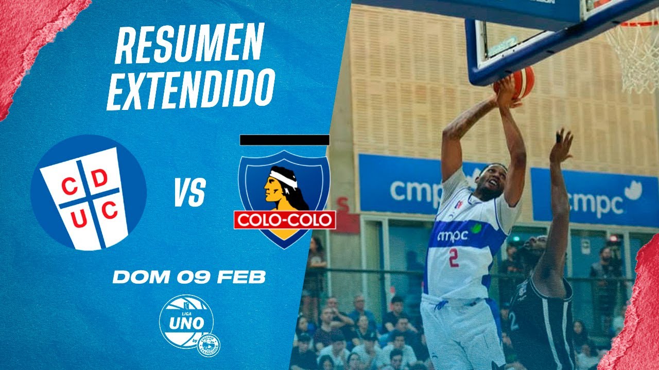🏀Resumen Extendido: Basket UC vs CSD Colo Colo - Liga UNO by Cecinas Llanquihue 2025