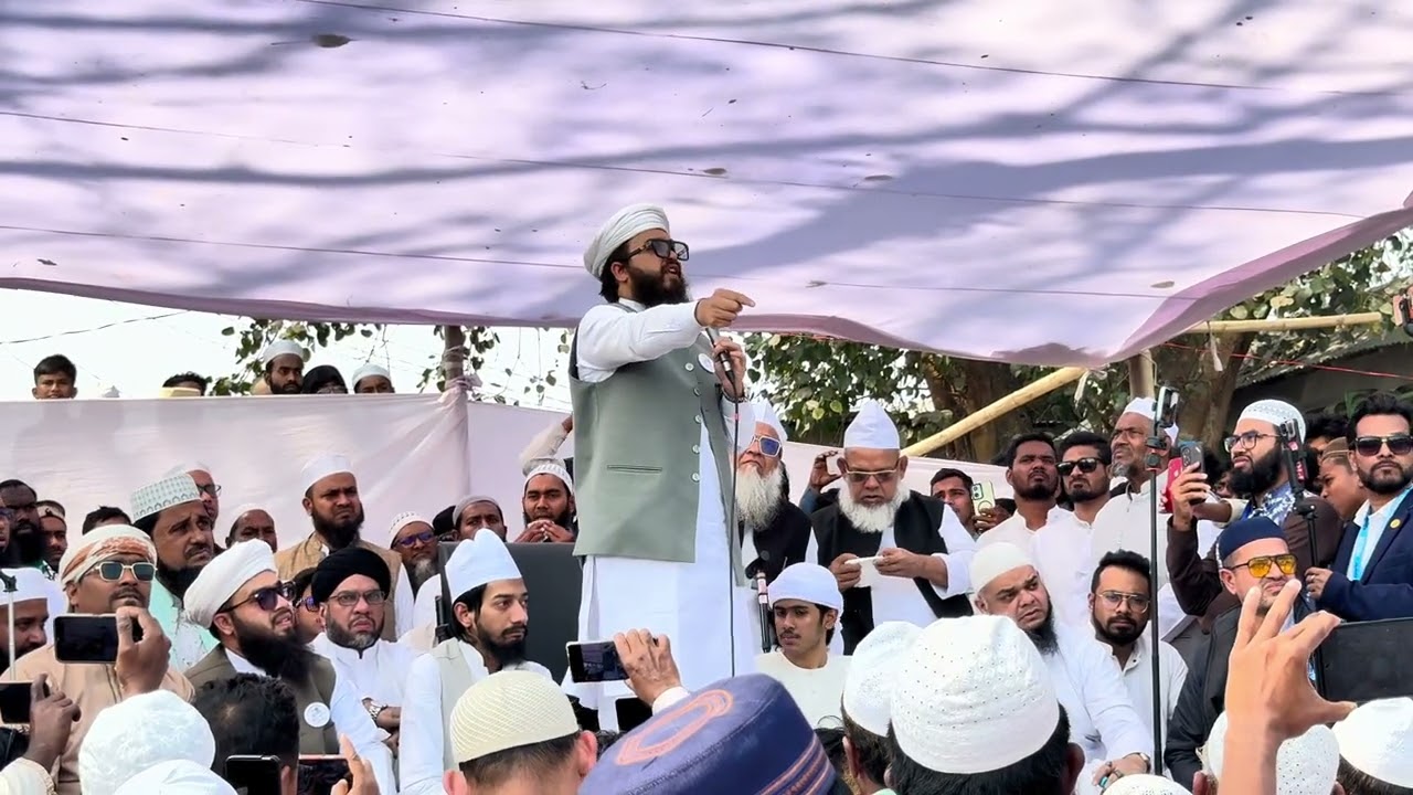 পাট ৩শিবচরের এমপি পীরজাদা হানজালা সাহেব সবাইকে বাহাদুরপুর ময়দানে ডাক দিয়েছেন