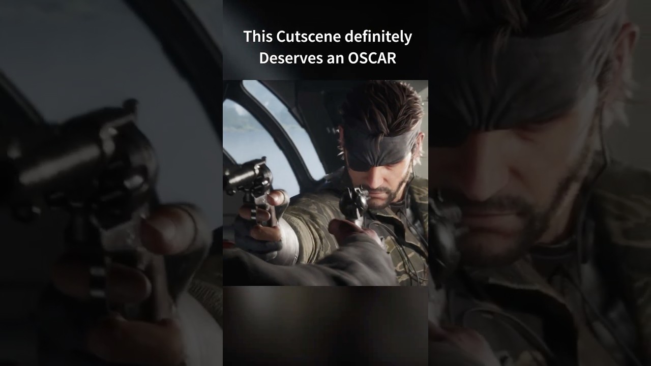 🎬 This moment in Metal Gear Solid is PURE CINEMA 🎮🔥
