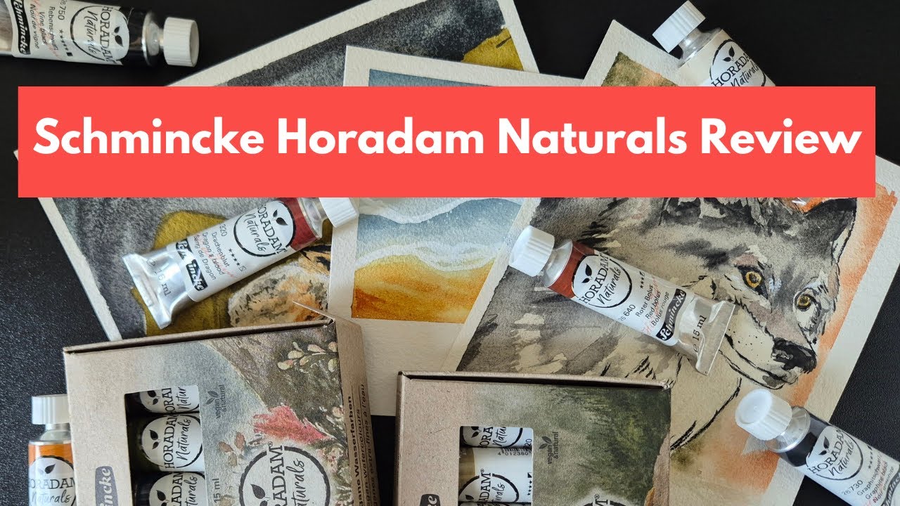 Schmincke Horadam Naturals Watercolor Review