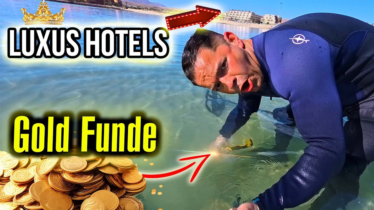 Goldrausch im Meer von Fuerteventura - ich refinanziere meinen Urlaub mit dem Metalldetektor