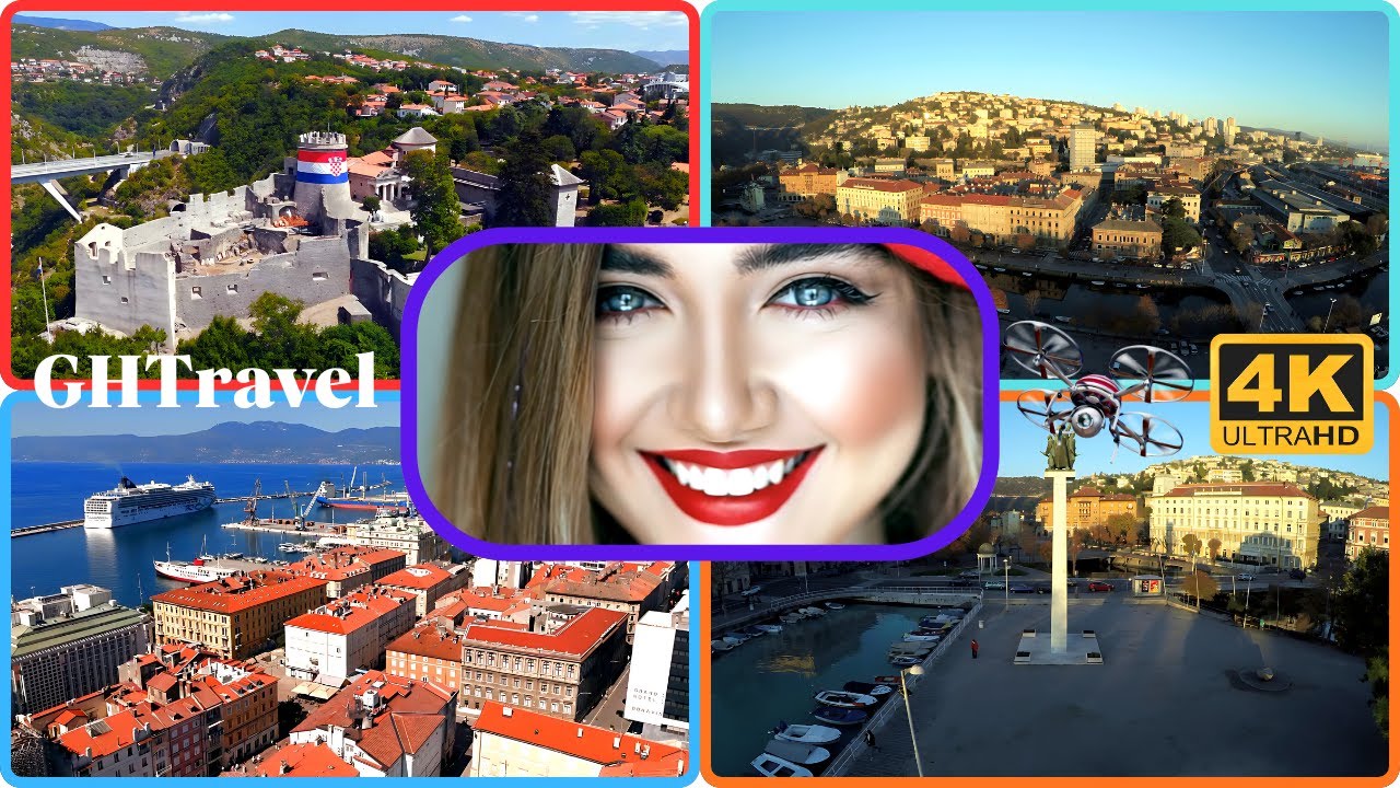 The best aerial views of Rijeka (Croatia) in 4K!