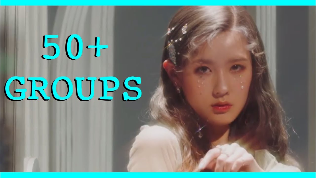 do we have the same bias? (50+ kpop groups + timestamps :D)