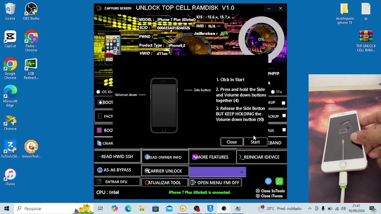 Remover bloqueado pelo proprietário-Remover Bloqueio de Ativação