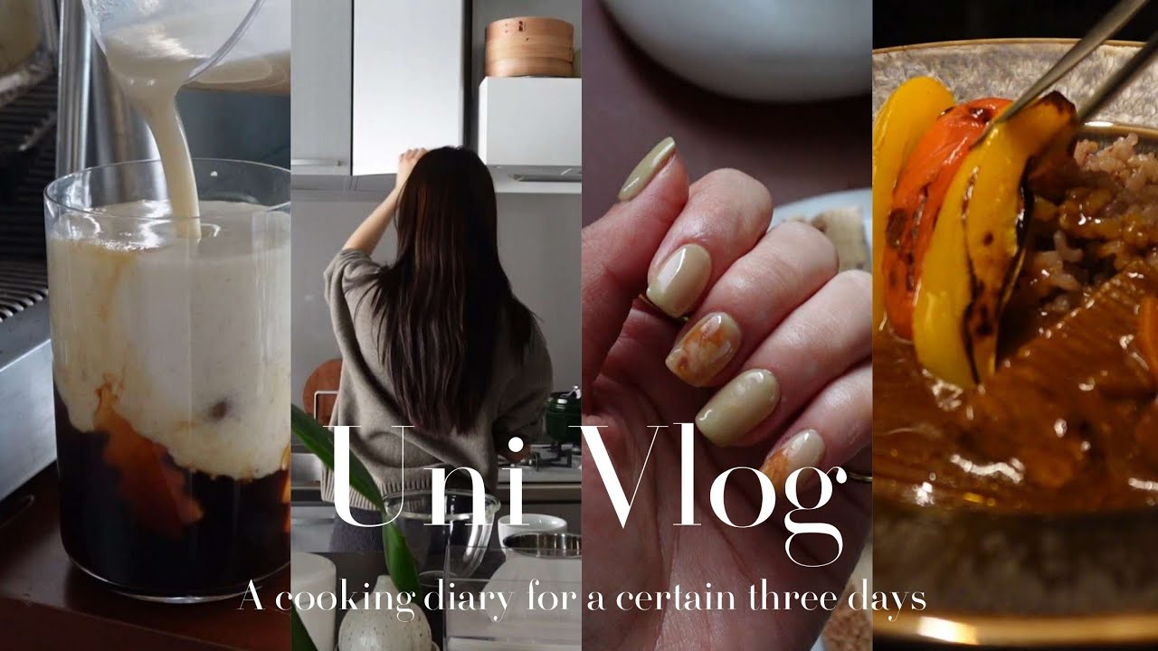 - Vlog -3日間の料理Vlog | 一人暮らし自炊 | おうちごはん | お菓子作り