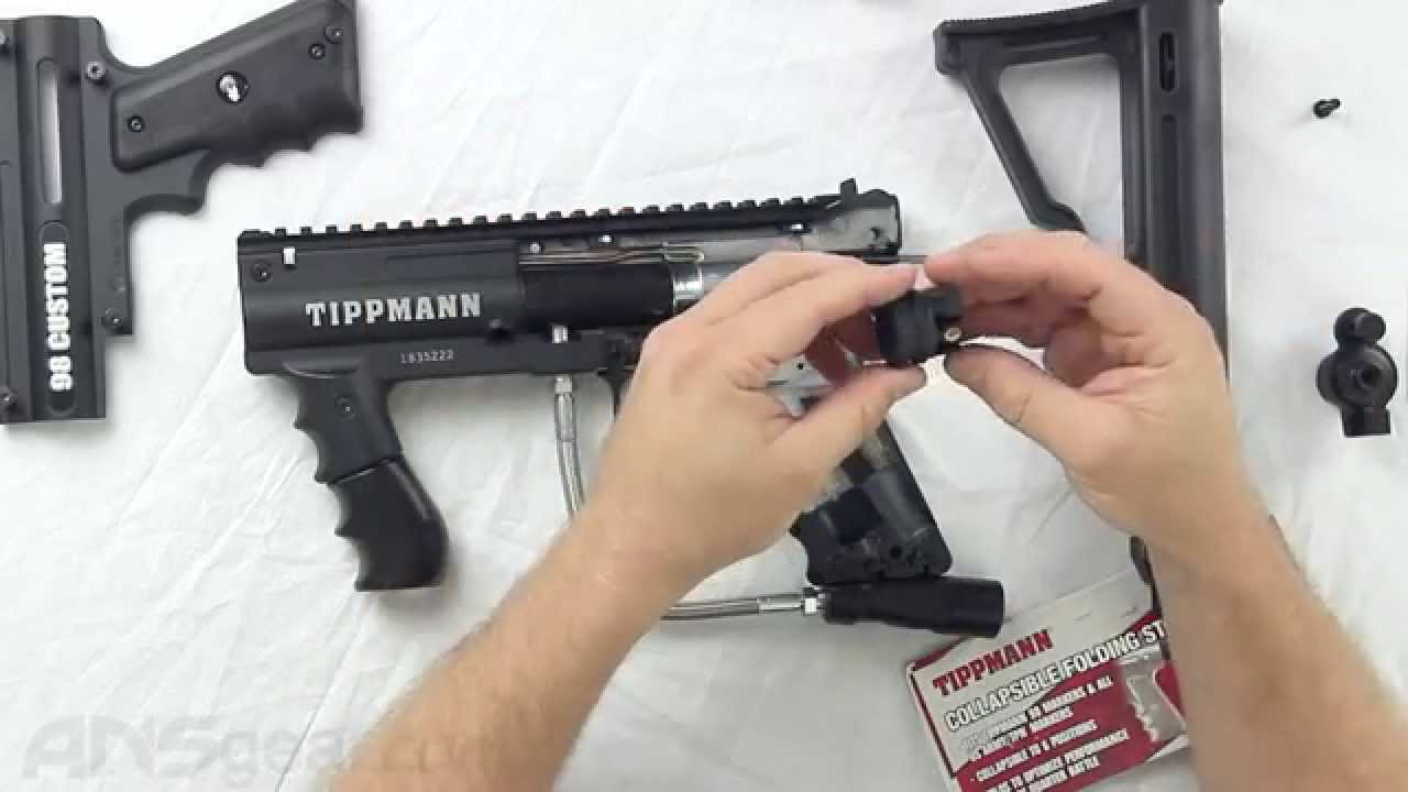 Tippmann 98 Custom ACT Platinum Series: Stock Install