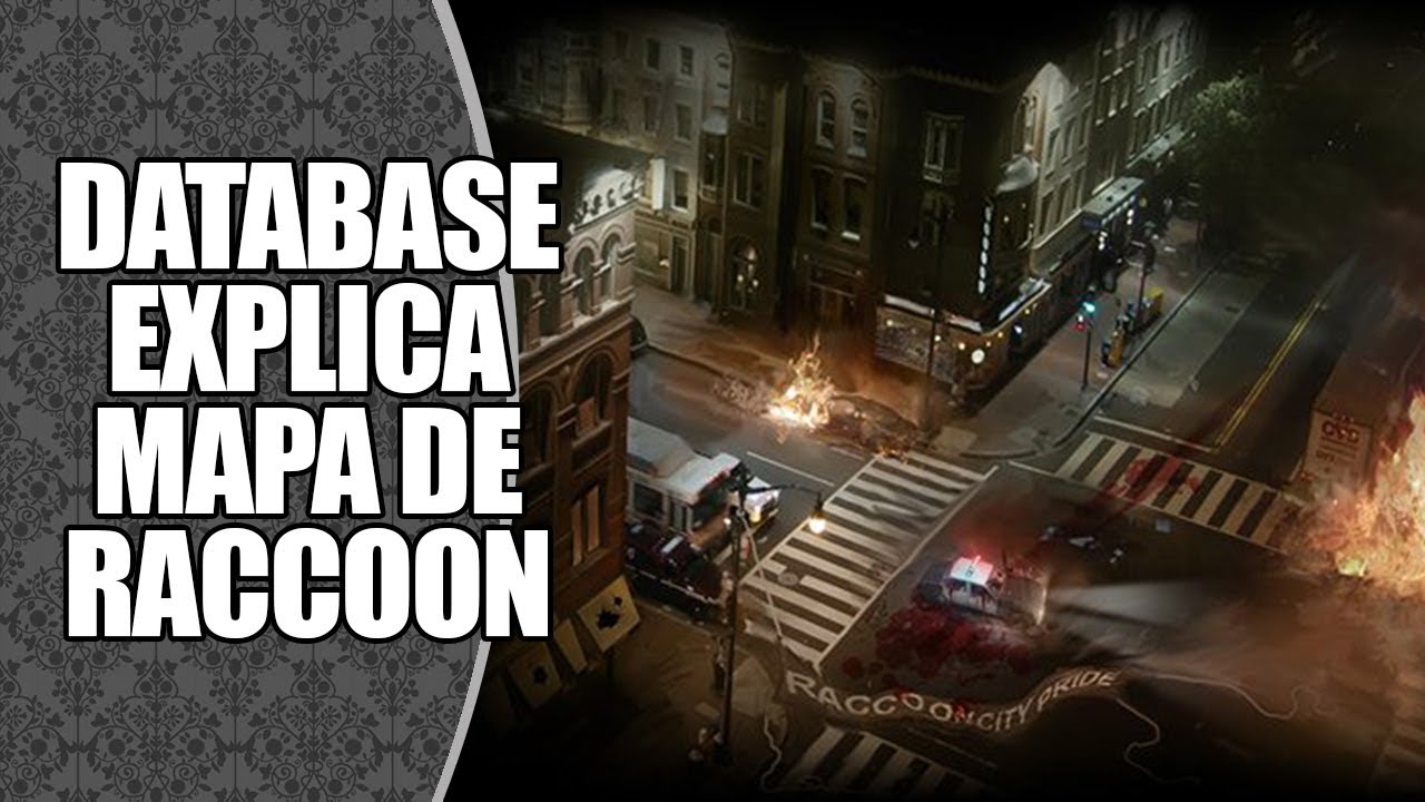 RESIDENT EVIL: Analisando o MAPA de RACCOON CITY! | DATABASE EXPLICA