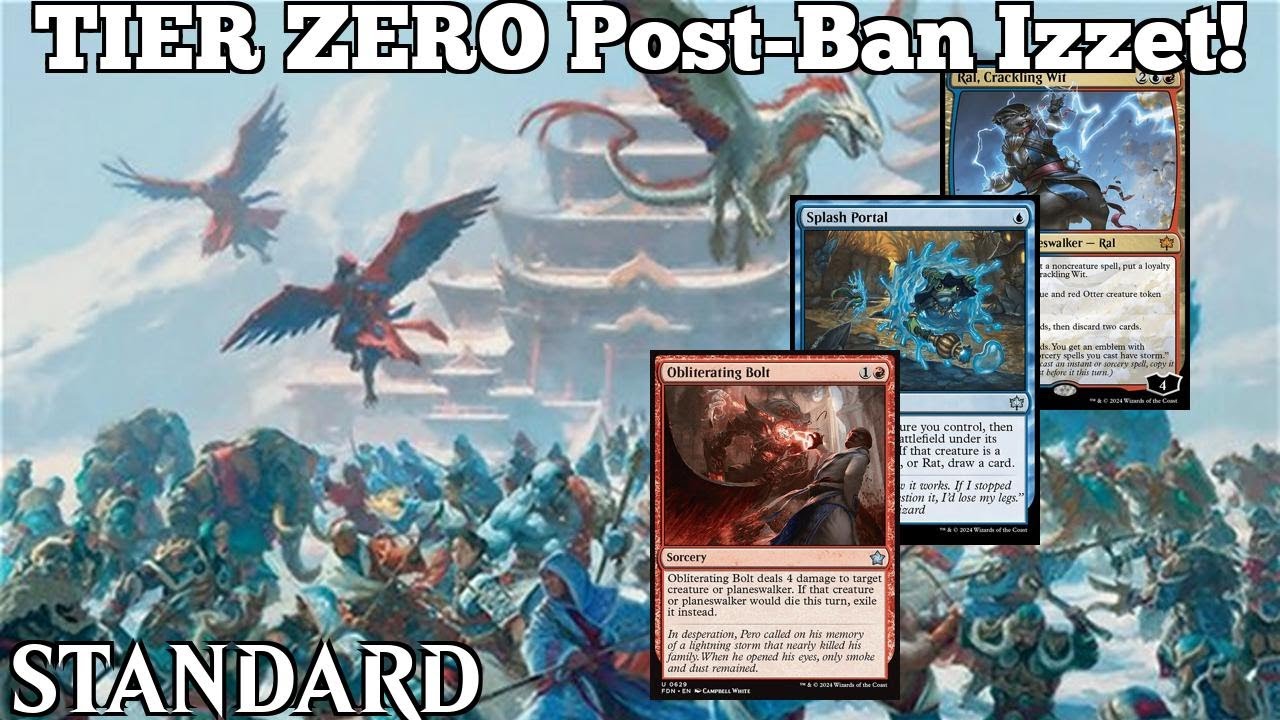 TIER ZERO Post-Ban Izzet! | Viviless Prowess | Standard Bo3 | MTG Arena