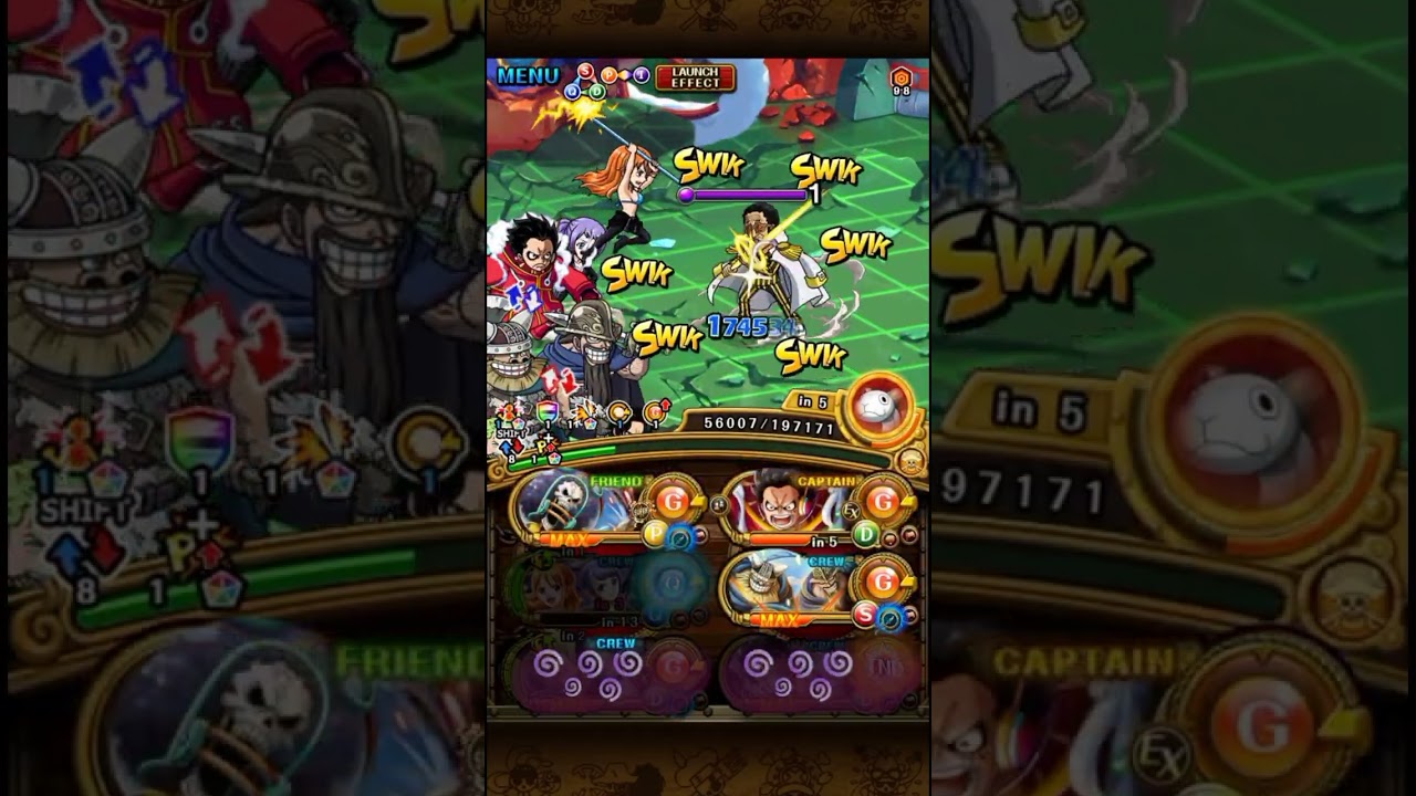 (OPTC) NO STALL LV.200 | PKA VS. KIZARU #optc #trecru 