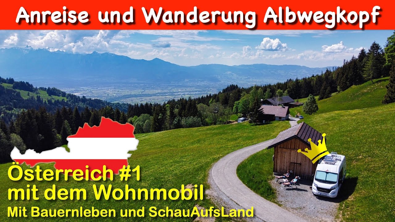 Österreich #1: Anreise und Wanderung zum Albwegkopf