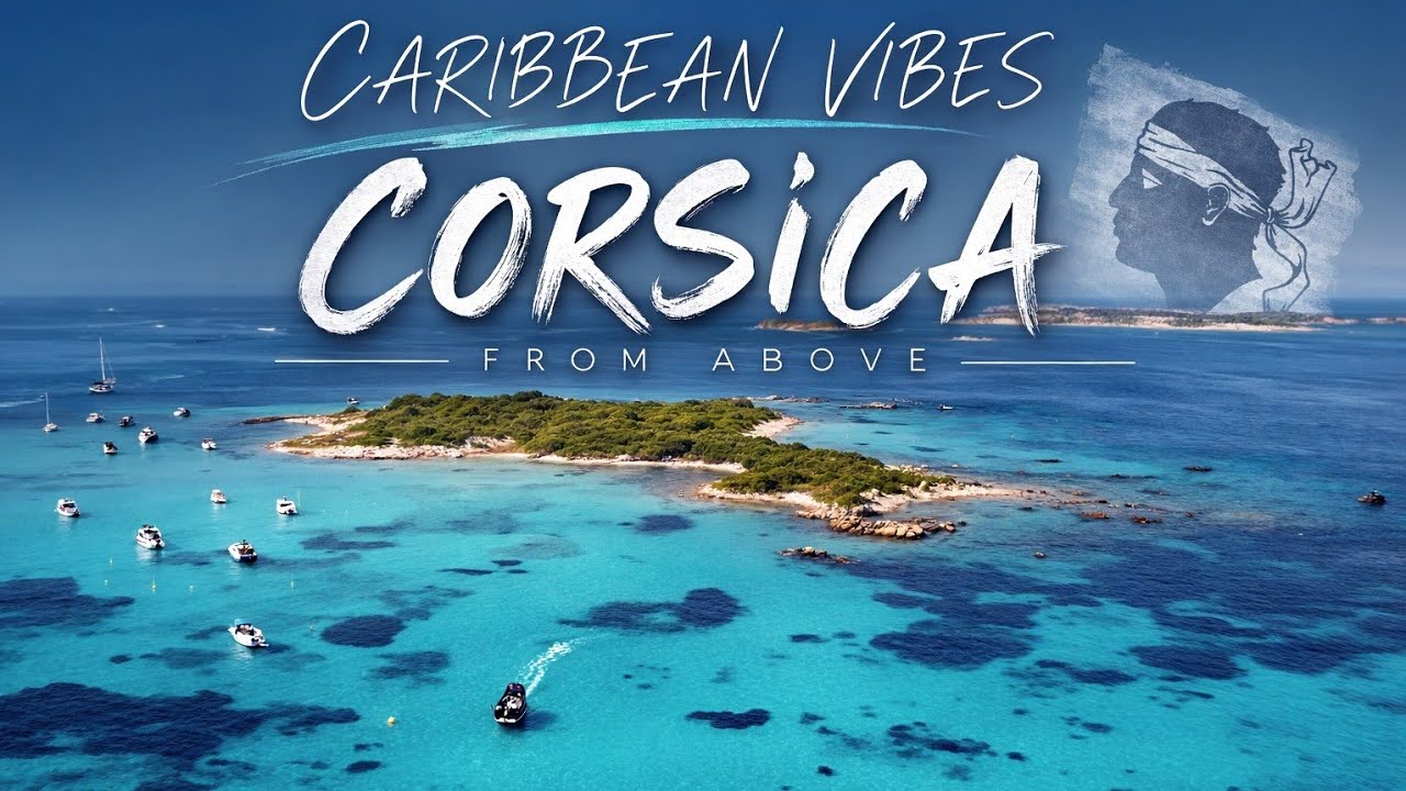 Corsica From Above | Tropical Vibes & Relaxing Music