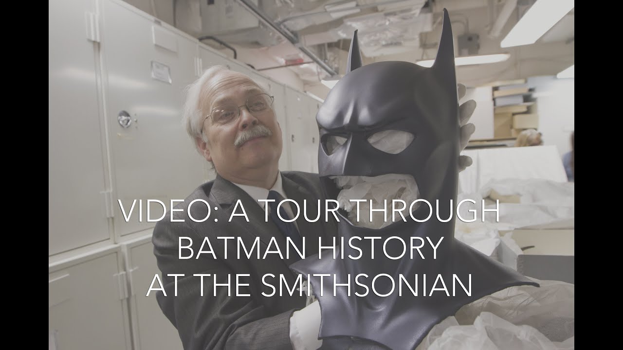 A tour through Batman history at the Smithsonian